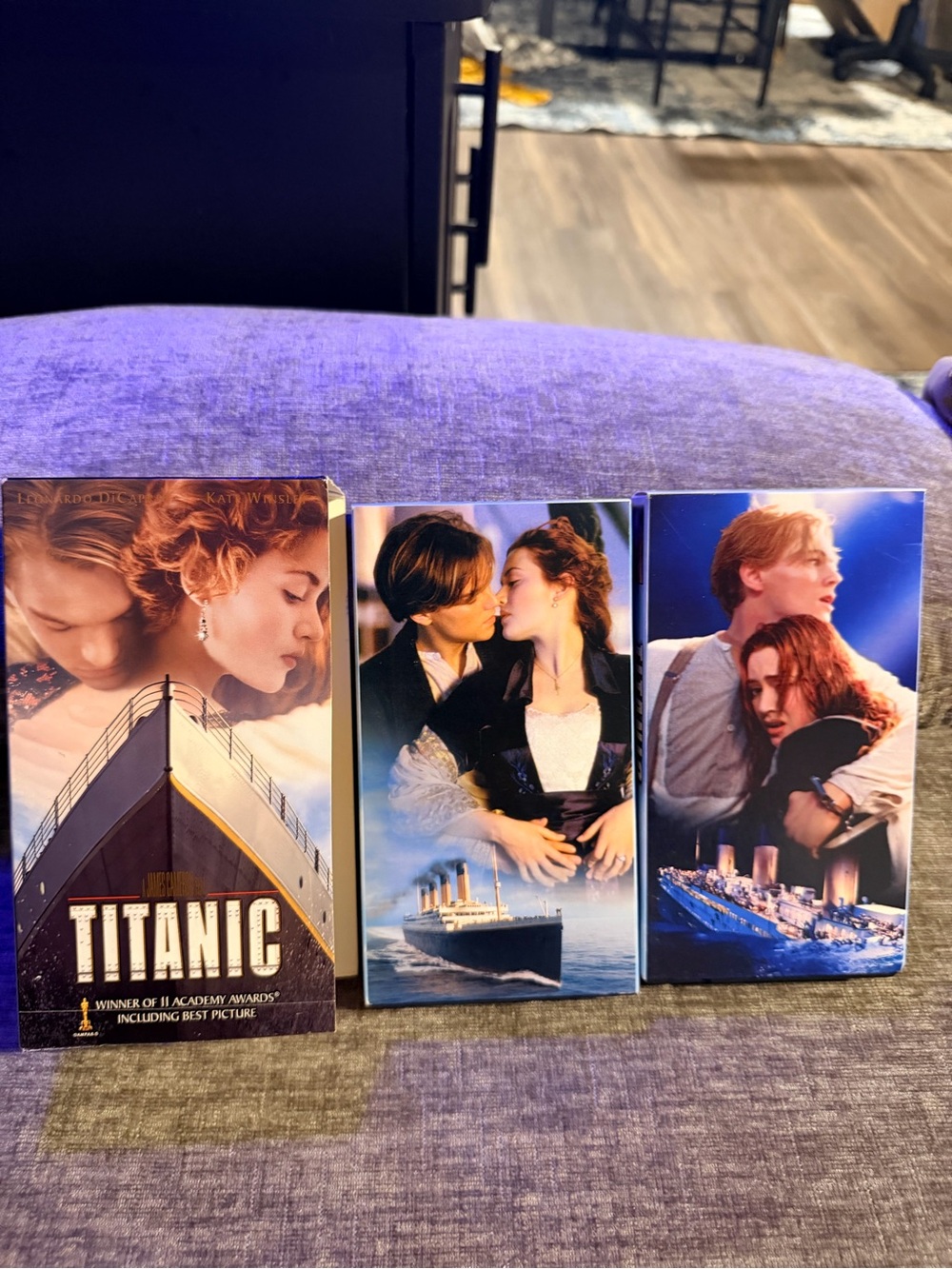 Titanic VHS 2-Tape Collector Set 1997 THX 11 Academy Awards Vintage